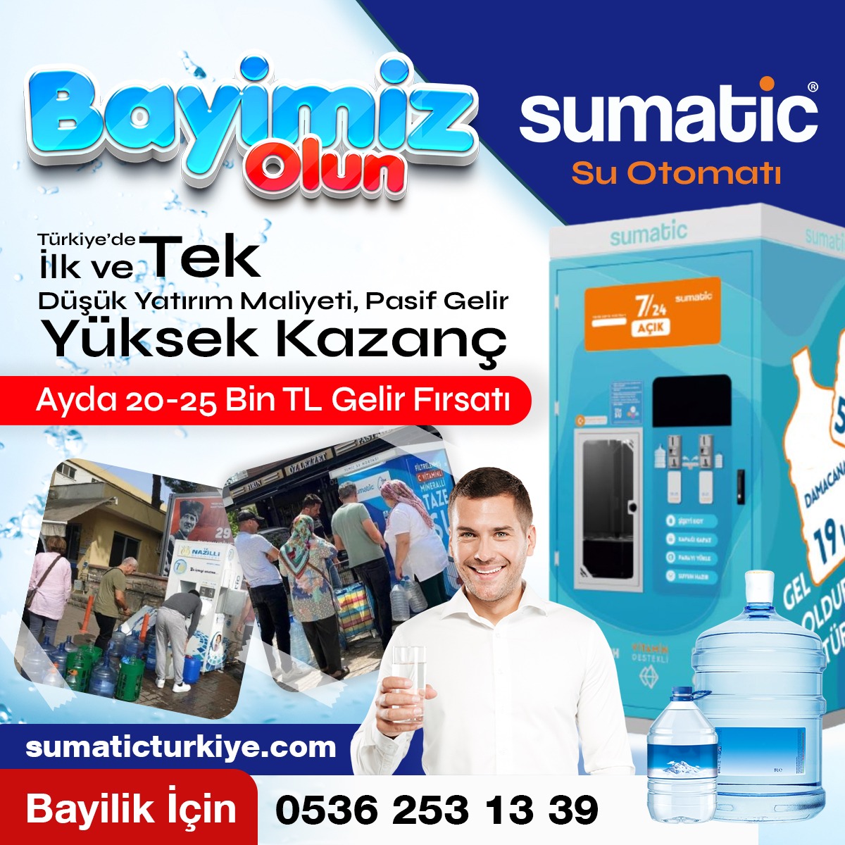 sumatic cihazı yetkili bayii